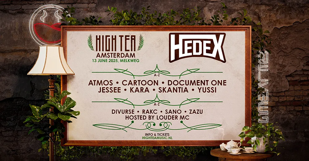 HIGH TEA Amsterdam w/ HEDEX