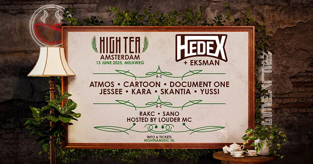 HIGH TEA Amsterdam w/  HEDEX