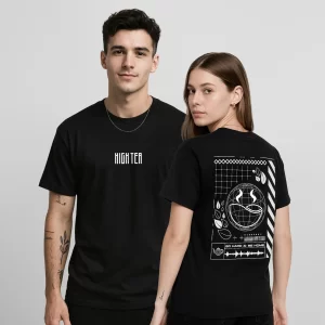 HIGH TEA-SHIRT - "AFTER DARK" (BLACK)