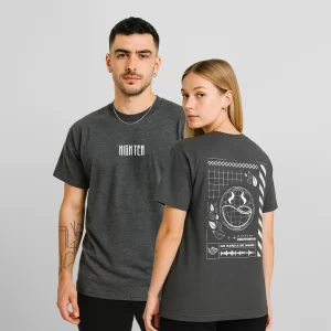 HIGH TEA-SHIRT - "AFTER DARK" (GREY)